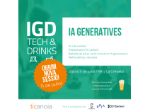 Tech&Drinks: IA generatives 2a sessió